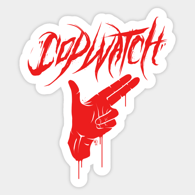 COPWATCH Sticker by DOSER